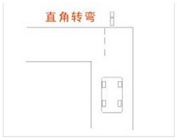教你一招:科目二中直角转弯如何做到不压线