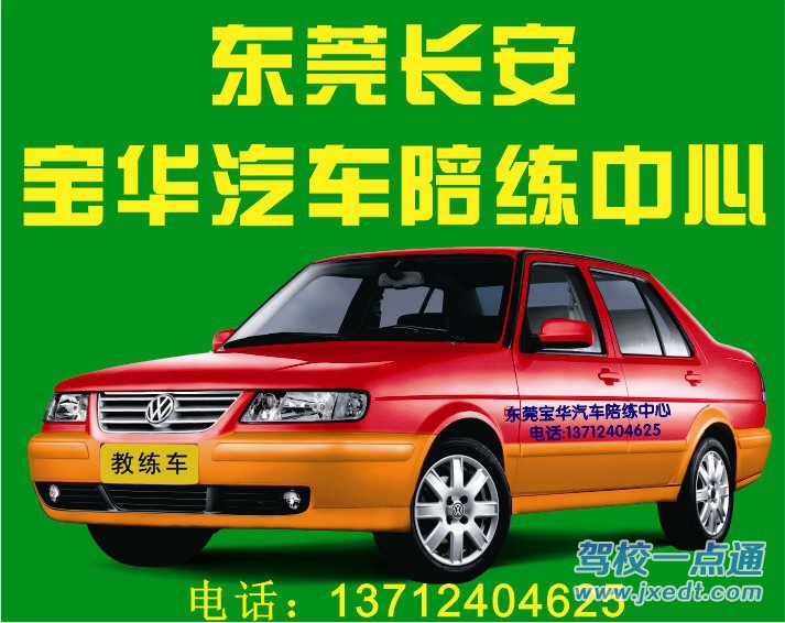 东莞长安镇宝华汽车陪练中心